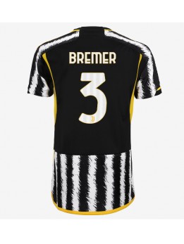 Juventus Gleison Bremer #3 Heimtrikot für Frauen 2023-24 Kurzarm